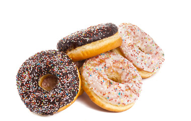 Doughnuts isolated