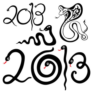 Year snakes symbol