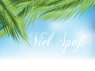 Naklejka premium Sommer