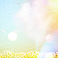 Fototapeta premium spring abstract nature background