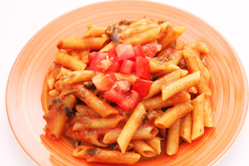 Nudeln mit Tomatensauce