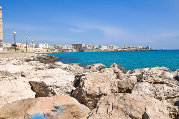 Fototapeta premium Panoramic view of Otranto. Puglia. Italy.