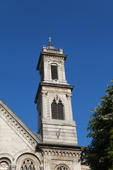 Fototapeta na wymiar The Bell Tower of Ayia Triada Greek Orthodox Church, Istanbul.