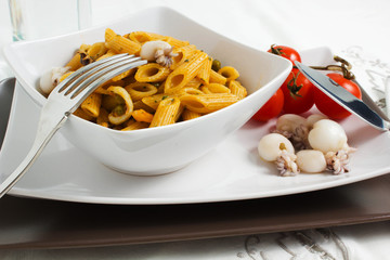 pasta con seppioline