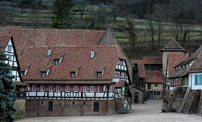 Maulbronn - Marktplatz und Gasse