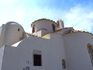 Church of Panagia Episcopi On Santorini greece