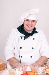 chef in uniform