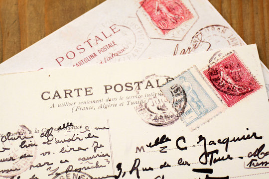 Alte französische Postkarten