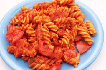 Nudeln mit Tomatensauce