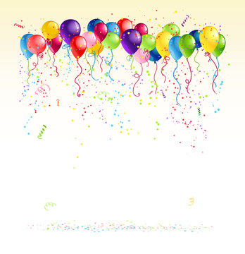 Festive  balloons