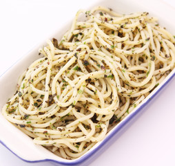 Nudeln mit Pesto