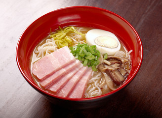 japanese ham noodles