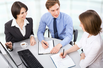 Obraz premium Business people