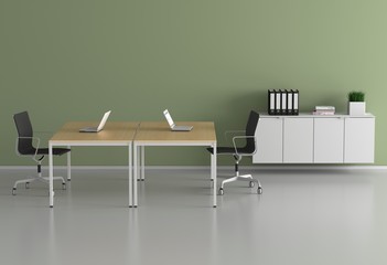 Bürokonzept - Doppelarbeitsplatz