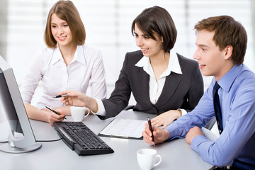 Obraz premium Business team