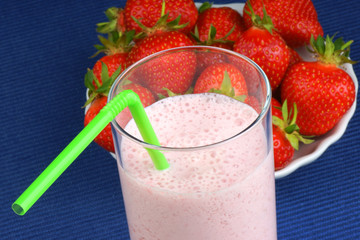 Strawberry milkshake