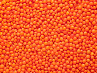 Red lentils.