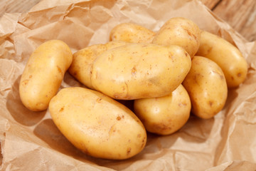 fresh potatoes