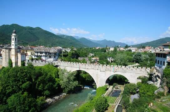 Dronero, vista panoramica