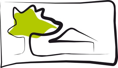 Logo Haus und Baum