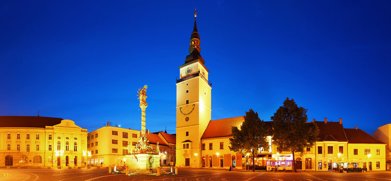 Trnava square - Slovakia city