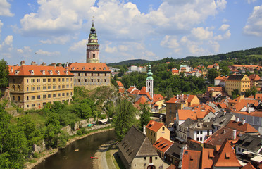 Obraz premium Cesky Krumlov castle, Czech Republic