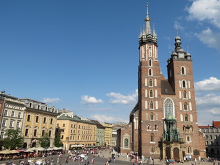 Fototapeta Krakow, Saint Mary's basilica obraz