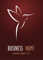 Business logo brown bird desing - 42006744