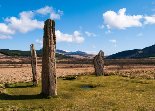 Machrie Moor stone circle - Isle of Arran, Scotland