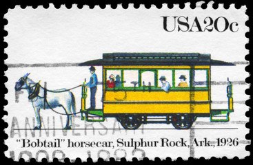 USA - CIRCA 1983 Horsecar