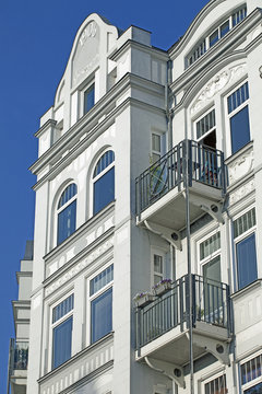 Jugendstilhaus in Kiel, Deutschland