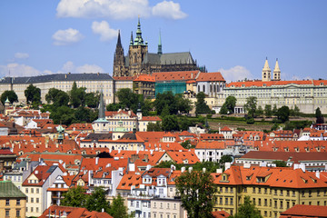 Fototapeta na wymiar Praga. St Vitus Cathedral