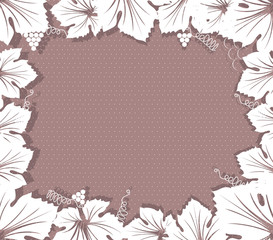 wine grapes background