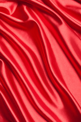 Red silk background