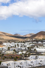 Village Uga on Canary Island Lanzarote, Spain