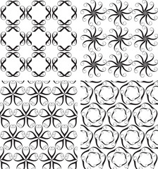 Four seamless patterns