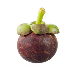 Isolated Mangosteen