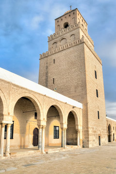 Minaret of the Great Mosque in Kairouan