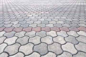 Brick pathway