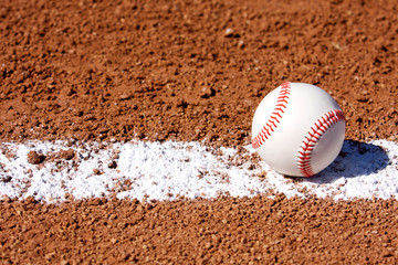 Baseball on the Chalk Line