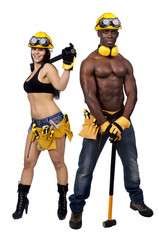 Workers couple