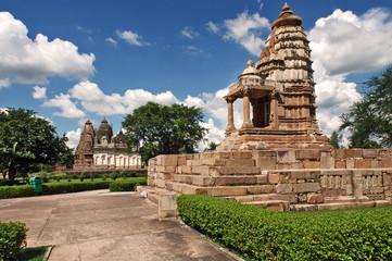 Fototapeta premium I templi di Khajuraho - India