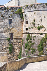 The Aragonese Castle of Otranto. Puglia. Italy.