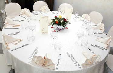 tavolo matrimonio