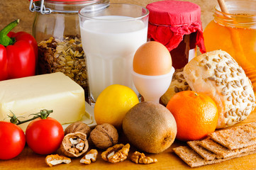 healthy organic food