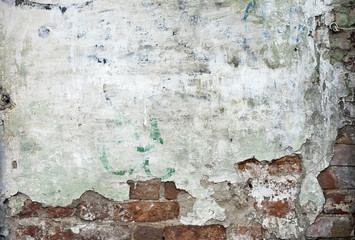 Background from high detailed fragment stone wall