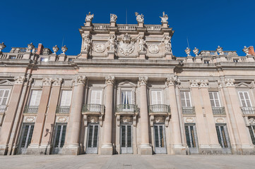 Fototapeta na wymiar Royal Palace at San Ildefonso, Spain