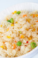 rice with peas