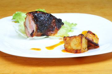 piece roasted meat
