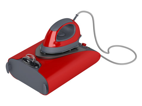 Professional central steam iron